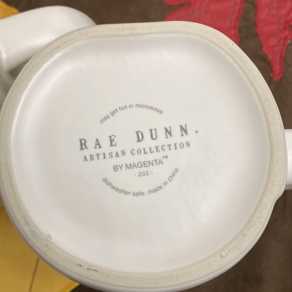 2 for $18 RAE DUNN mugs - Picture 4 of 4
